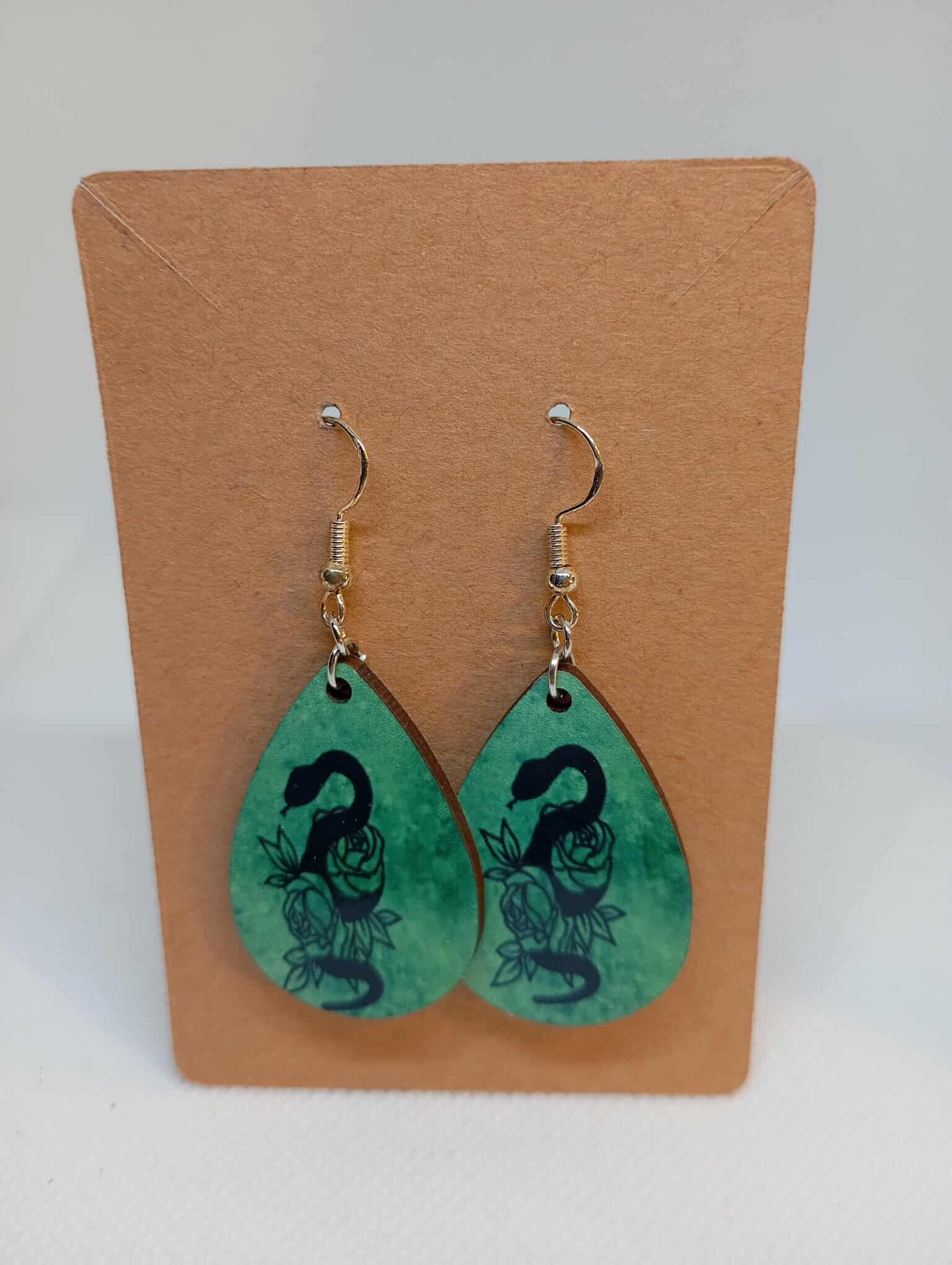 Boucles d’oreilles “Love snake”